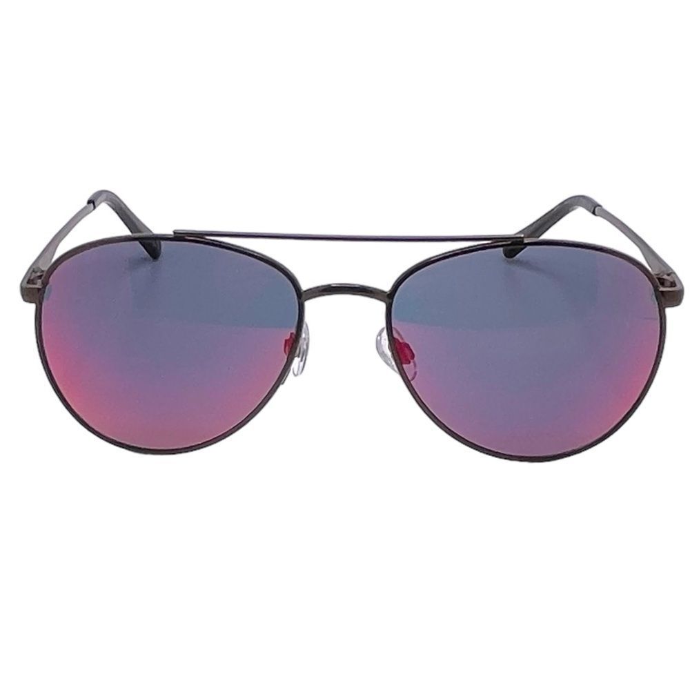 Men’s Bronze Aviators with Mirrored Lens